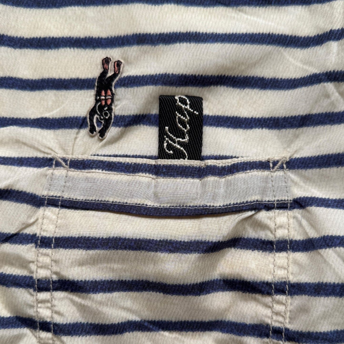 Kapital Stripe Swim Shorts