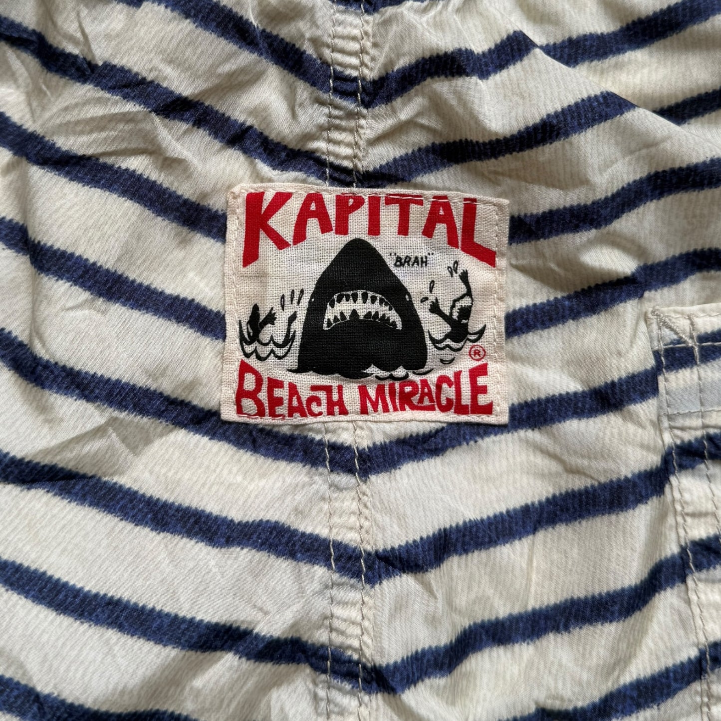 Kapital Stripe Swim Shorts