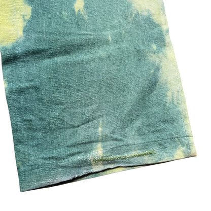 Kapital No.4 Denim 5P Selvedge Wide Leg Pants (Washed Tie Dye)