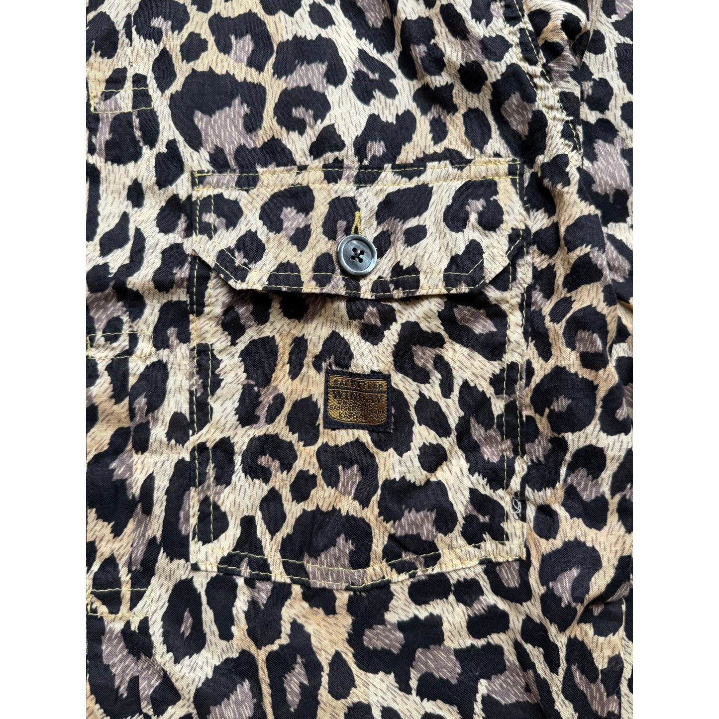 Kapital Gauze Leopard Print 1st Jacket