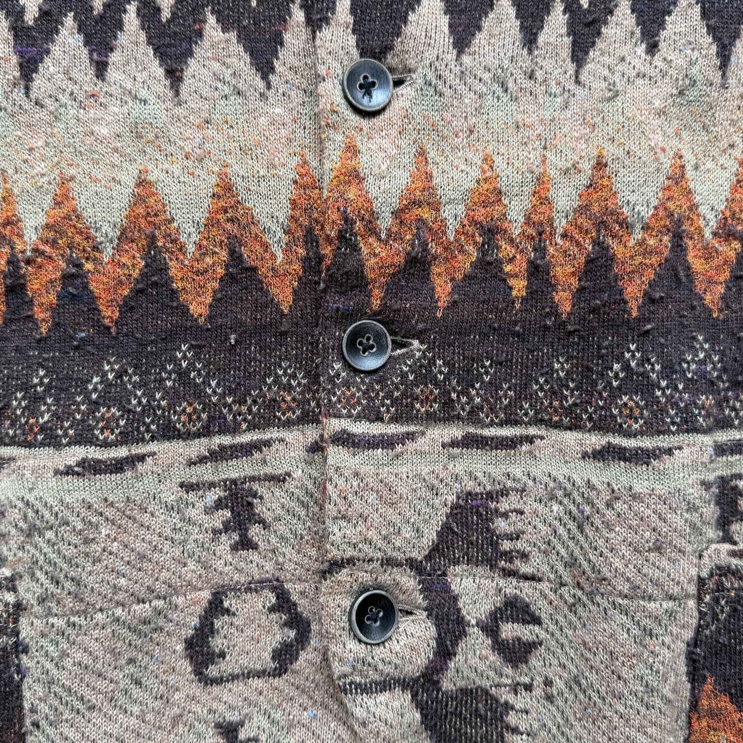 Kapital Navajo Print Wool Shirt