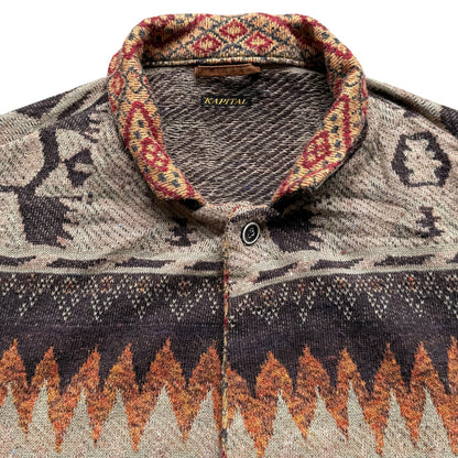 Kapital Navajo Print Wool Shirt