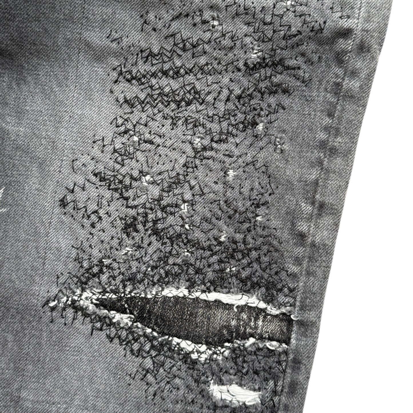 Kapital 14oz Black Denim 5P Monkey Cisco (3 Year Processing)