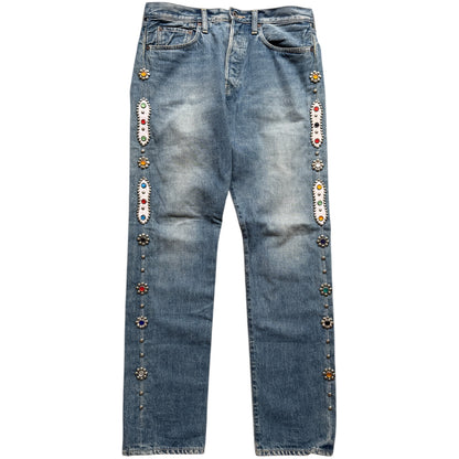 Kapital 14oz Denim 5P Monkey CISCO (Studs Remake)