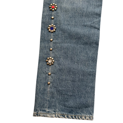 Kapital 14oz Denim 5P Monkey CISCO (Studs Remake)
