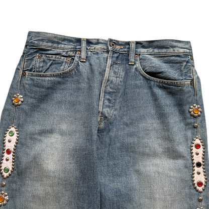 Kapital 14oz Denim 5P Monkey CISCO (Studs Remake)