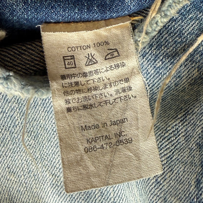Kapital Washed IDG Super Distressed Selvedge Denim (Reconstructed)