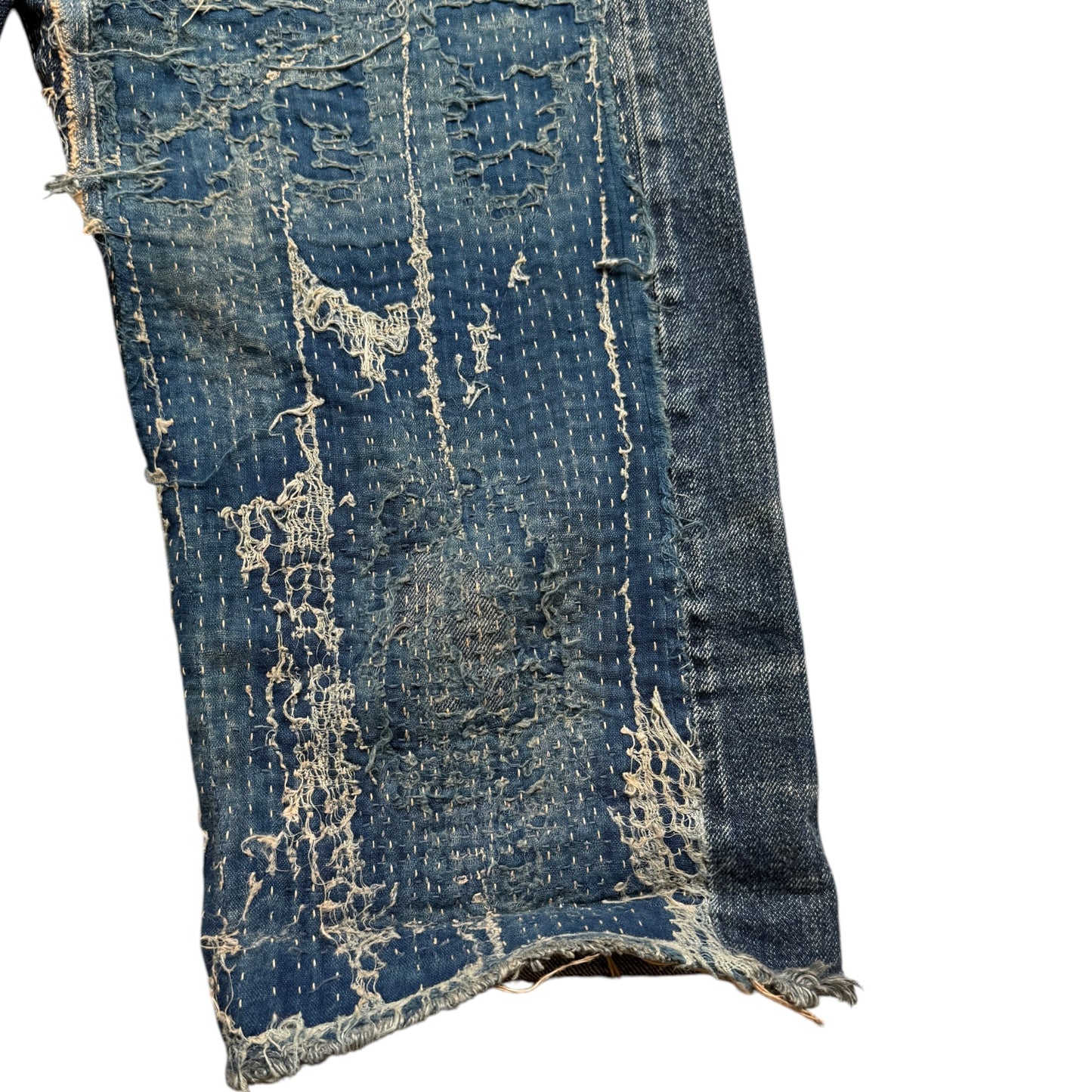 Kapital IDG Selvedge Boro Shorts