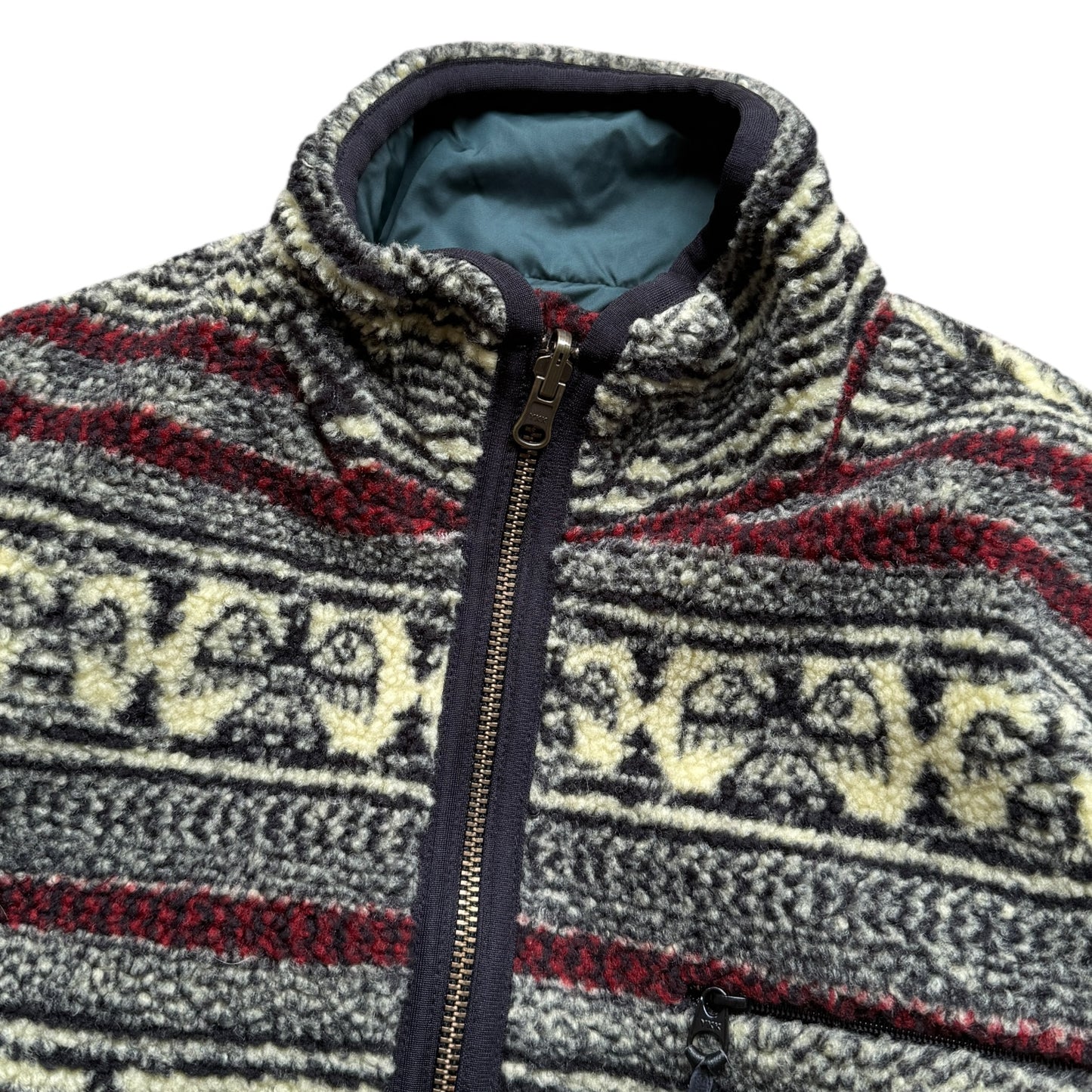 Kapital Birds Iboa Fleece Reversible Blouson