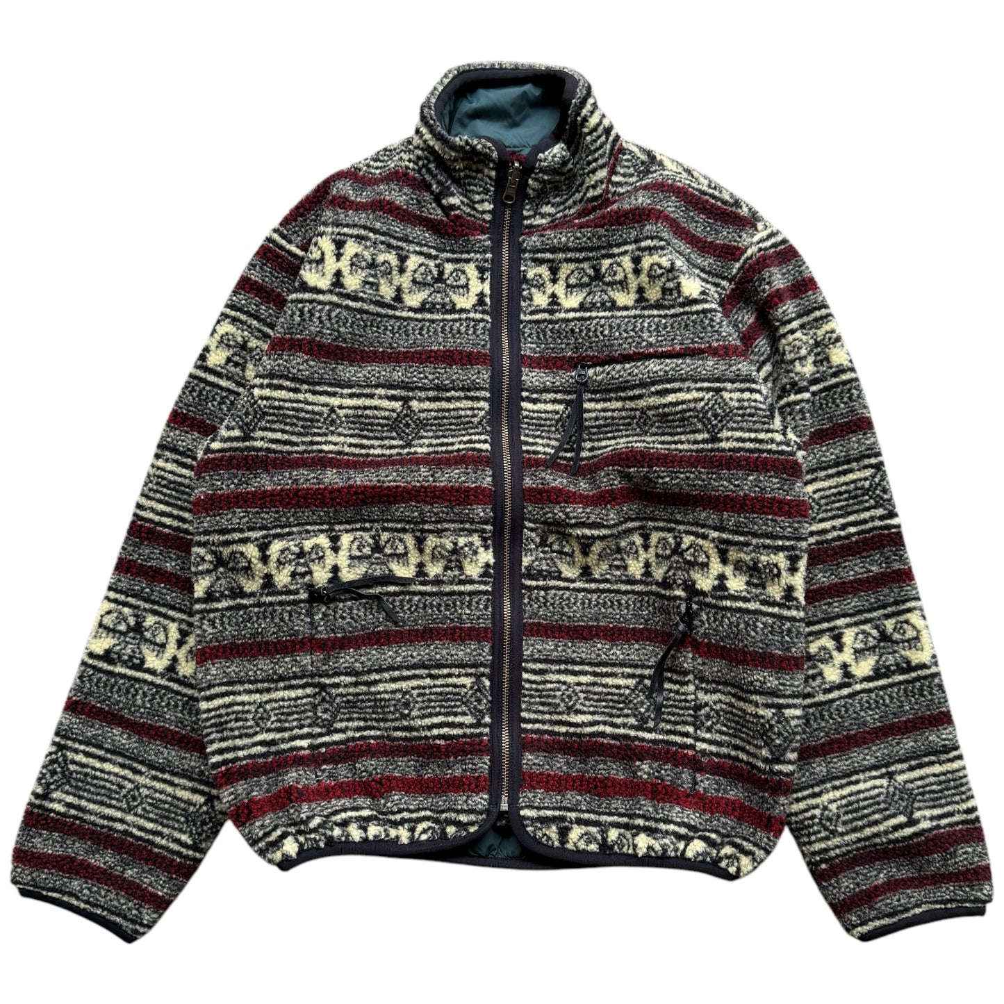 Kapital Birds Iboa Fleece Reversible Blouson