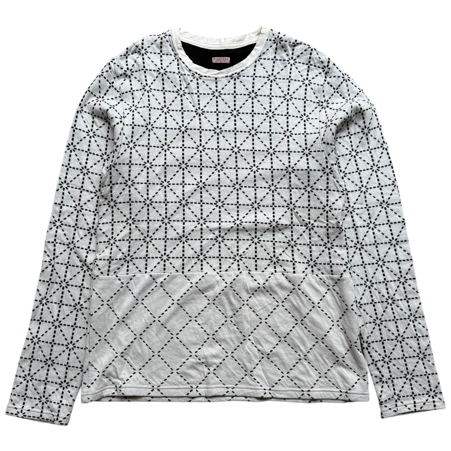 Kapital Do-Gi Sashiko Jersey Crew Long Sleeve