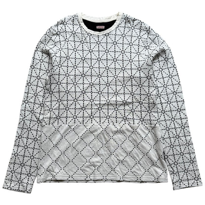 Kapital Do-Gi Sashiko Jersey Crew Long Sleeve