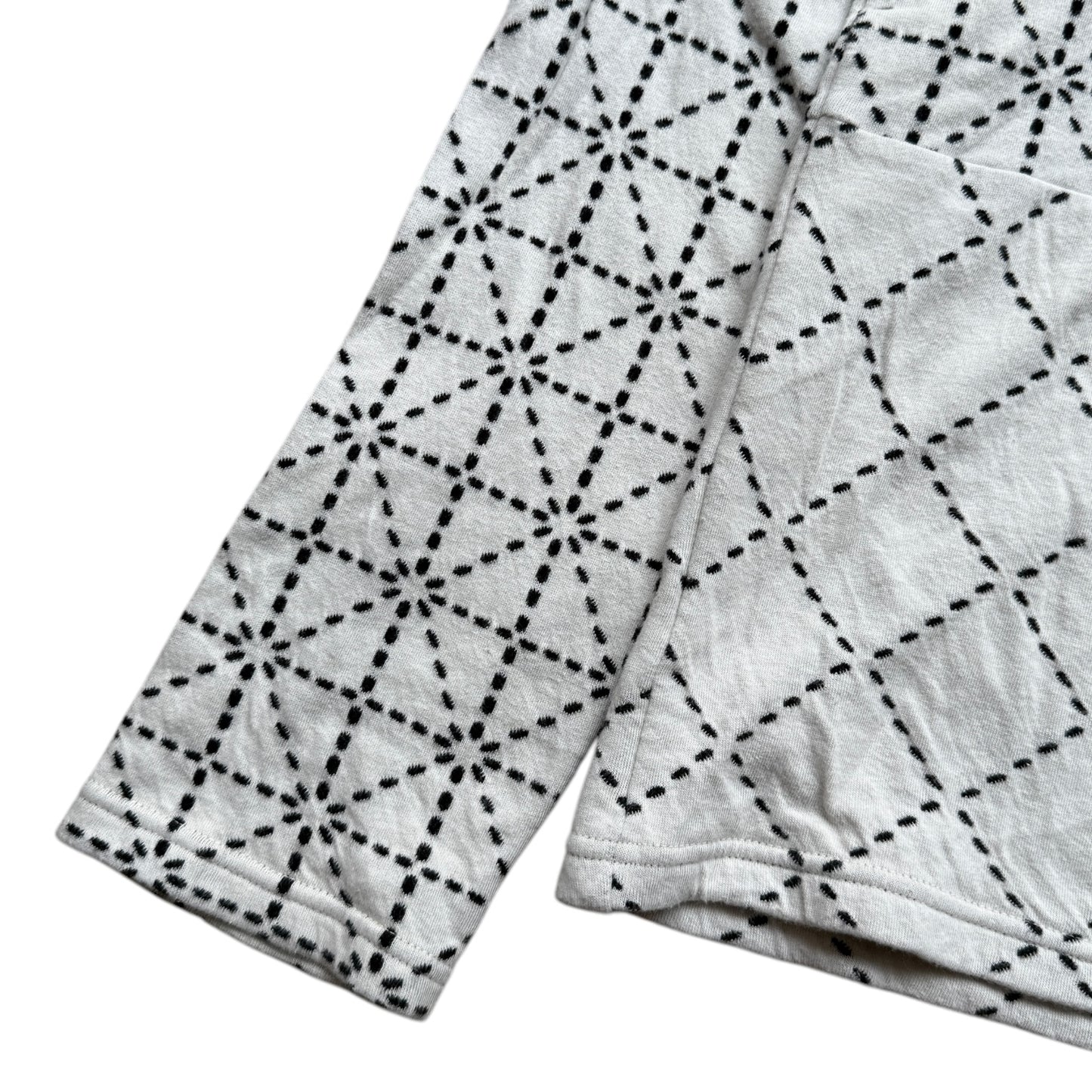 Kapital Do-Gi Sashiko Jersey Crew Long Sleeve