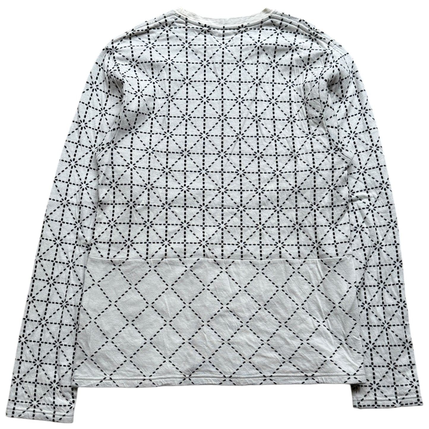 Kapital Do-Gi Sashiko Jersey Crew Long Sleeve