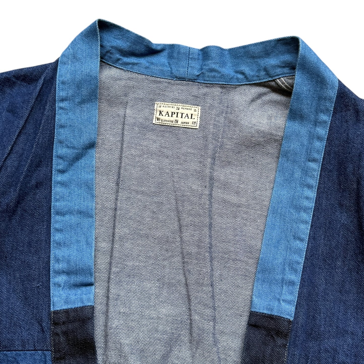 Kapital 8oz Denim 4Tone Kakashi Shirt