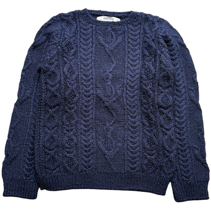 Kapital Wool Cable Knit Sweatshirt