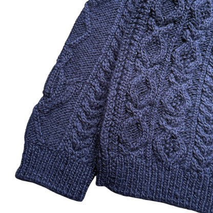 Kapital Wool Cable Knit Sweatshirt