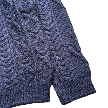 Kapital Wool Cable Knit Sweatshirt