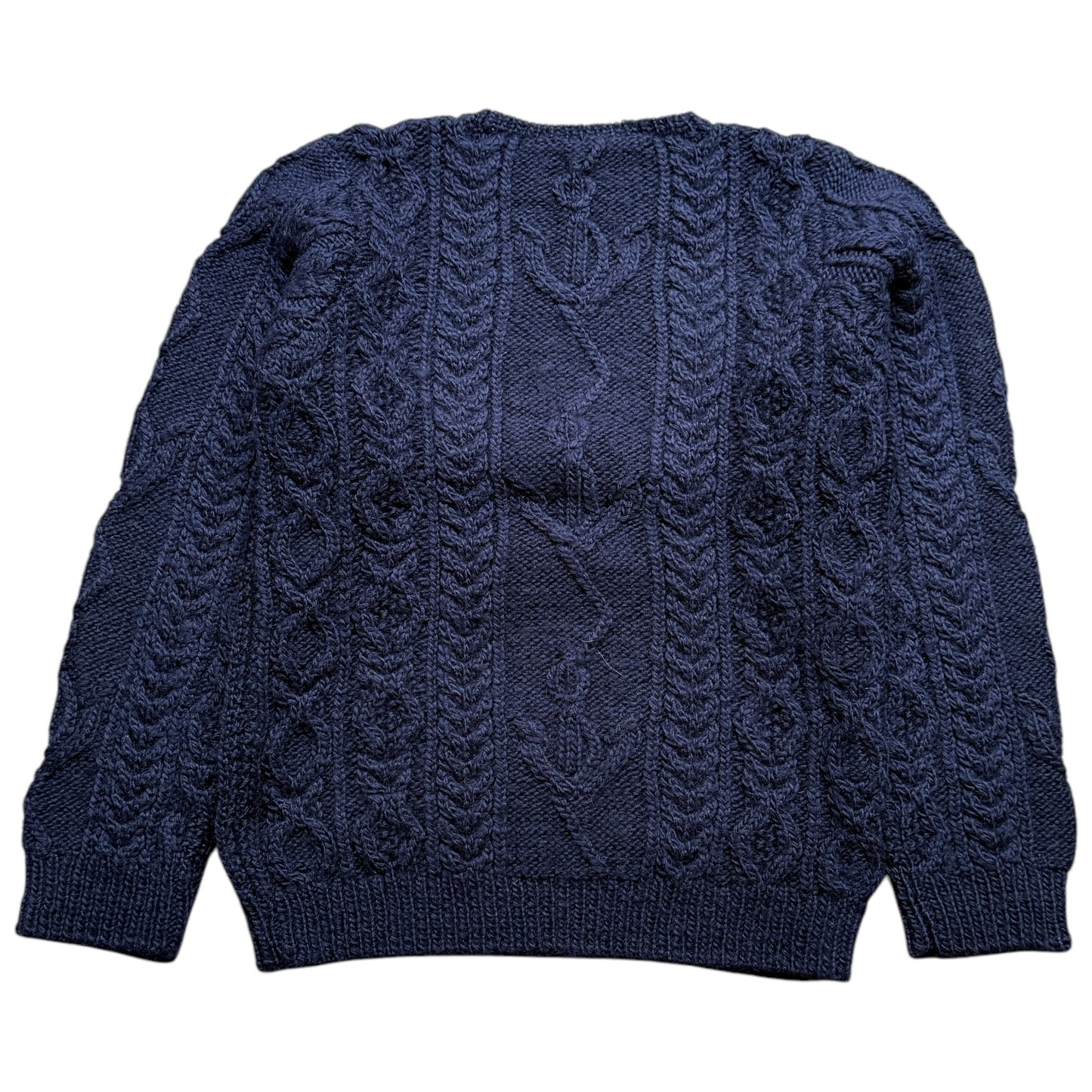 Kapital Wool Cable Knit Sweatshirt