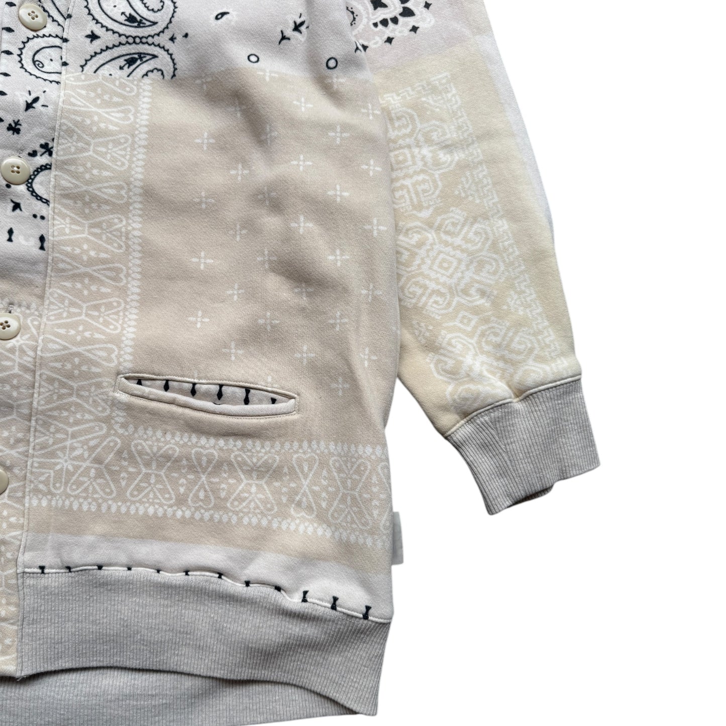 Kapital Quilted Bandana Bivouac Cardigan