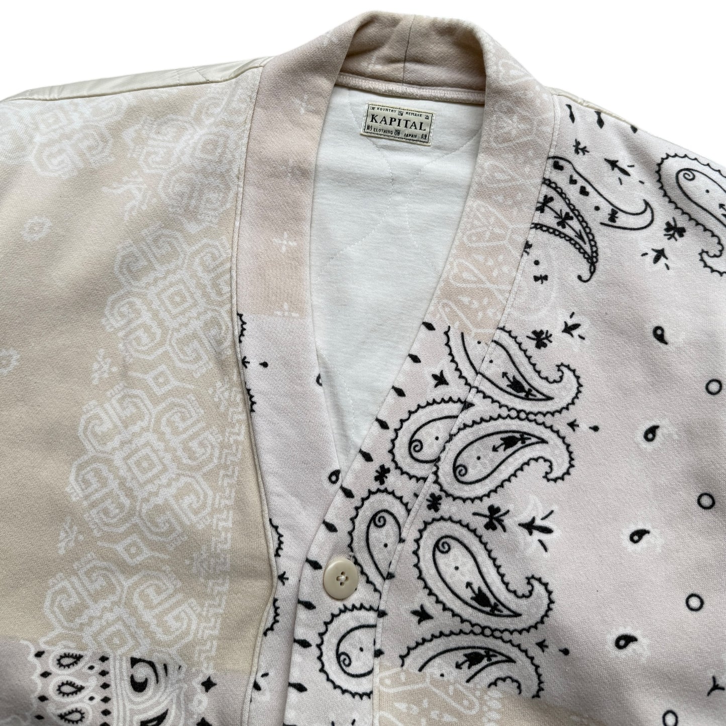 Kapital Quilted Bandana Bivouac Cardigan