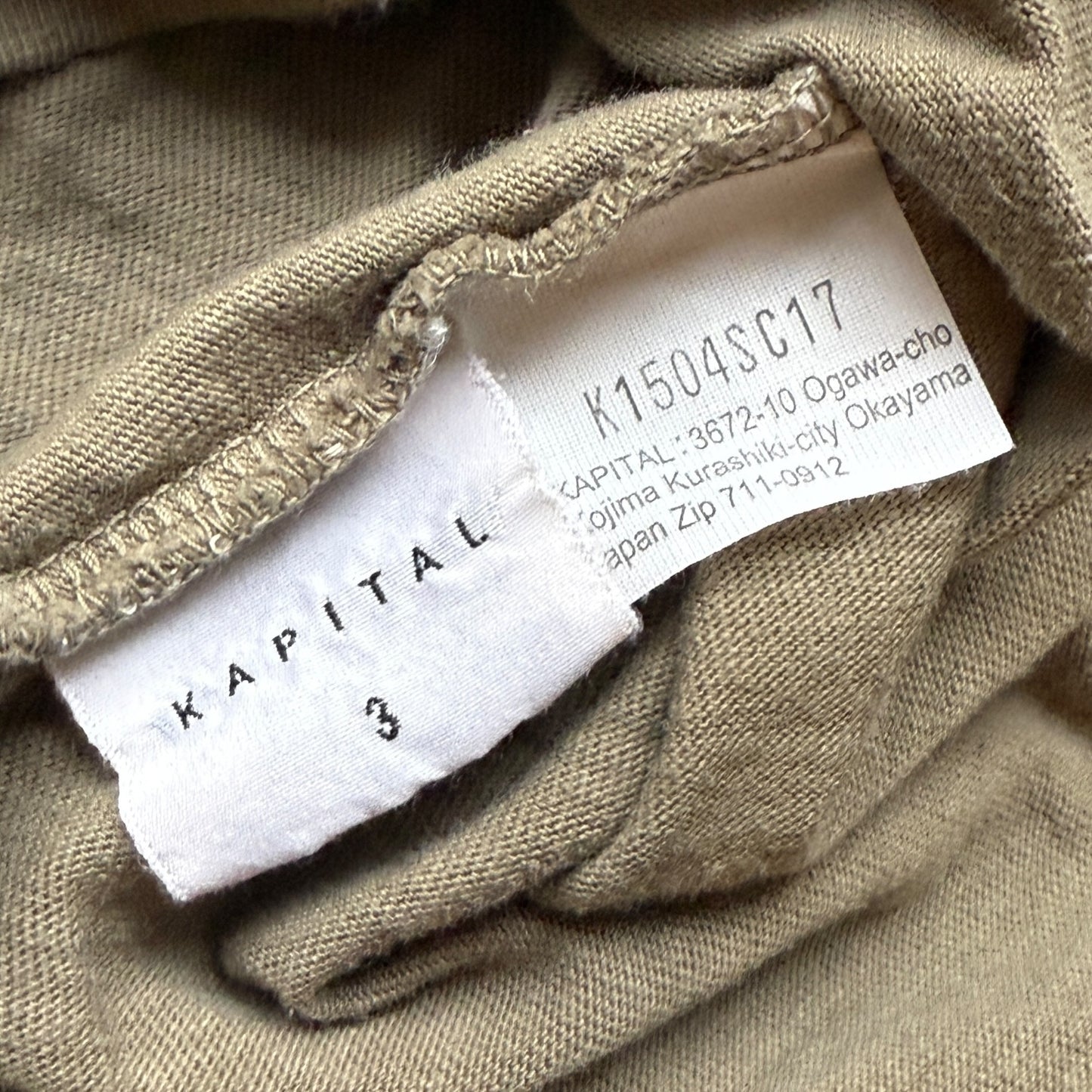 Kapital Rain Camo Rainbowy Tee