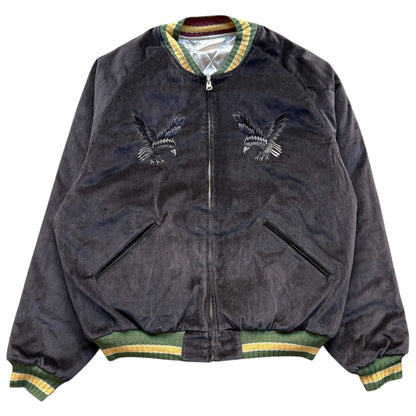 Kapital Velvet Souvenir Jacket (Crow and Skull)