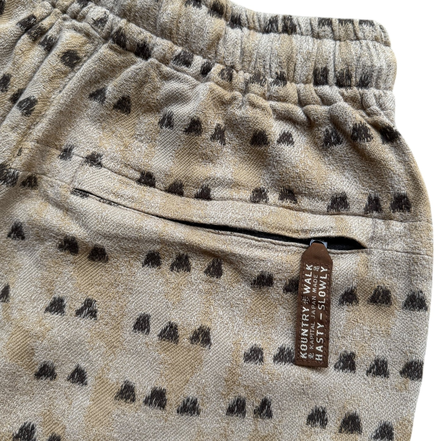 Kapital Cotton Iris Easy Baggy Pants