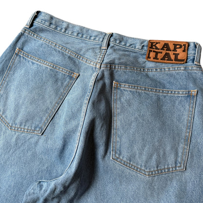 Kapital 13oz Denim Club Baggy 5P Pants