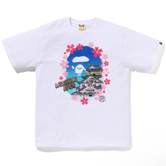 BAPE SAKURA APE HEAD OSAKA TEE