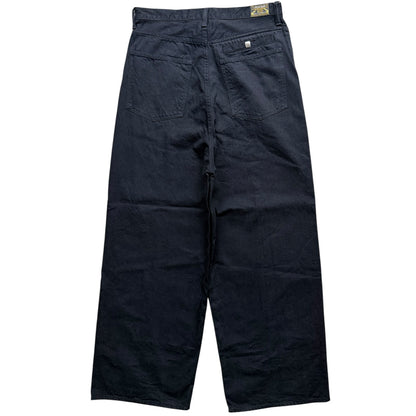 Kapital 12oz Yagasuri Jacquard Denim Port Baggy Pants
