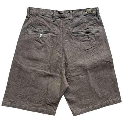 Kapital 12oz Yagasuri Jacquard Denim Shorts