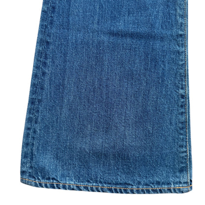 Kapital Vintage Washed Denim Flare Pants (Archive)
