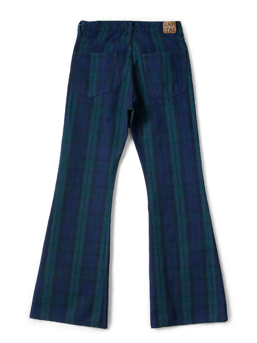 Kapital 11oz Tartan Check 5P Okabellbo