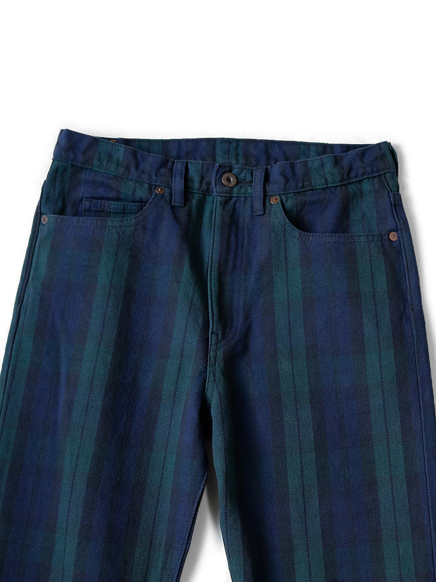 Kapital 11oz Tartan Check 5P Okabellbo