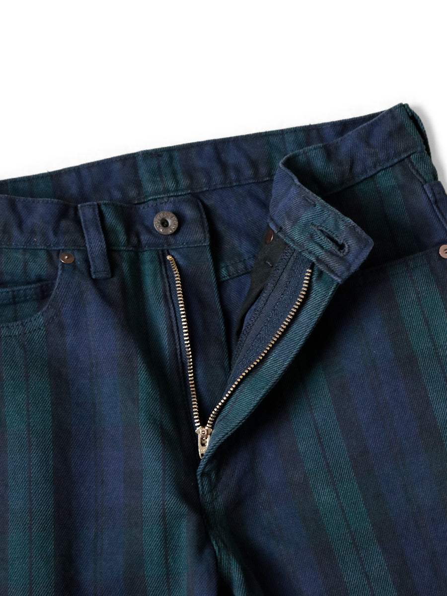 Kapital 11oz Tartan Check 5P Okabellbo