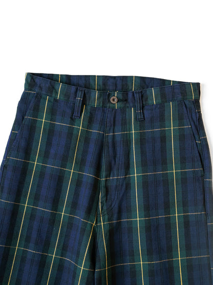 Kapital 11oz Tartan Check Port Baggy Pants