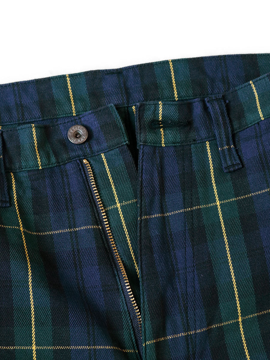Kapital 11oz Tartan Check Port Baggy Pants