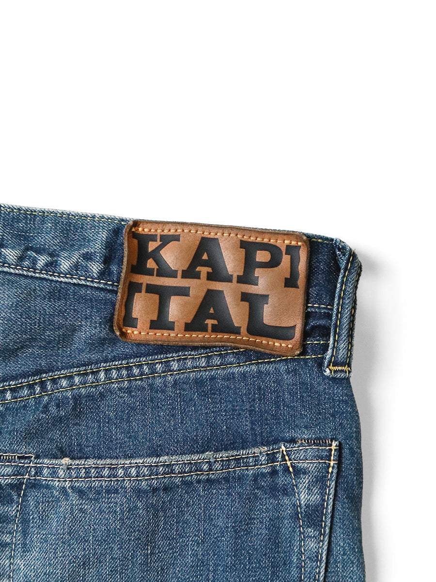 Kapital 13.5oz Zimbabwe Denim 5P Monkey Cisco (Processed)