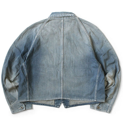 Kapital 12oz Denim Cropped Winday Chair Jacket (Short Coverall)