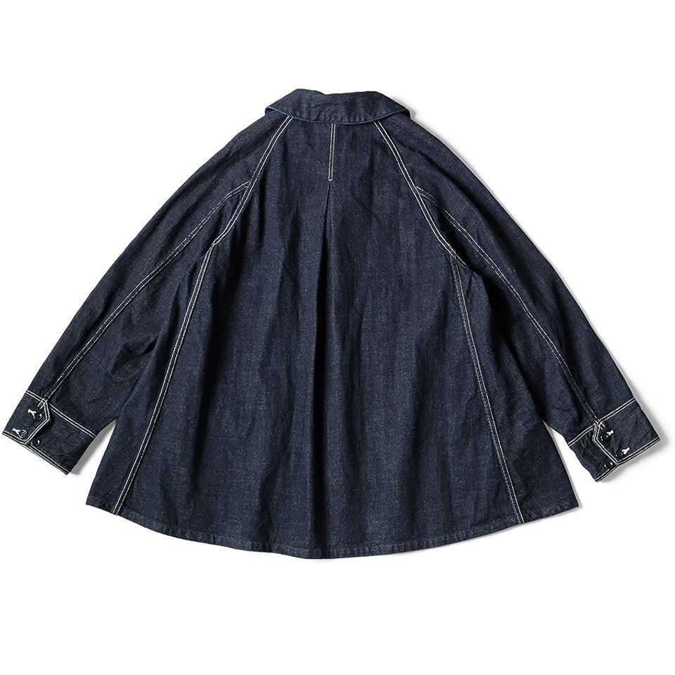Kapital 12oz Denim Wrangle Collar Bell Coverall