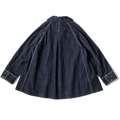 Kapital 12oz Denim Wrangle Collar Bell Coverall