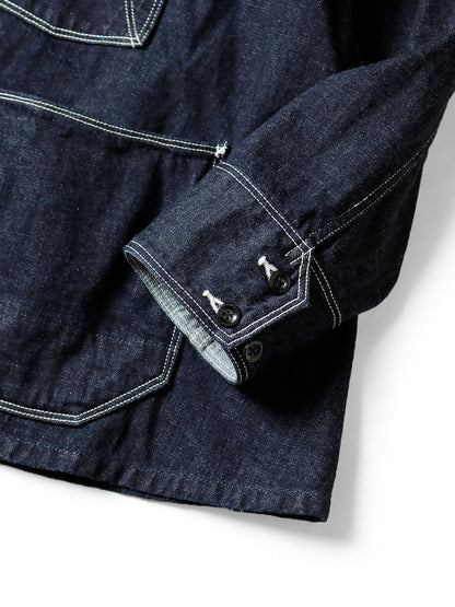Kapital 12oz Denim Wrangle Collar Bell Coverall