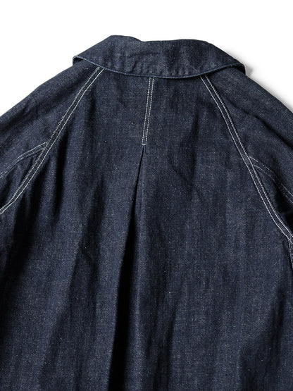 Kapital 12oz Denim Wrangle Collar Bell Coverall