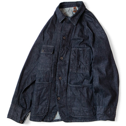 Kapital 12oz Denim Cactus Coverall (Black Thread Version)