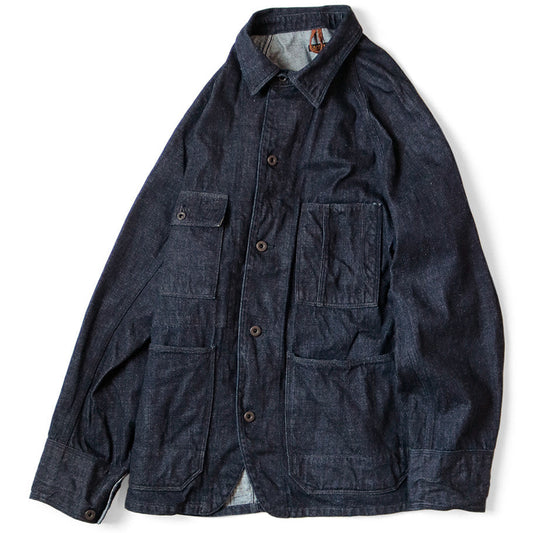 Kapital 12oz Denim Cactus Coverall (Black Thread Version)