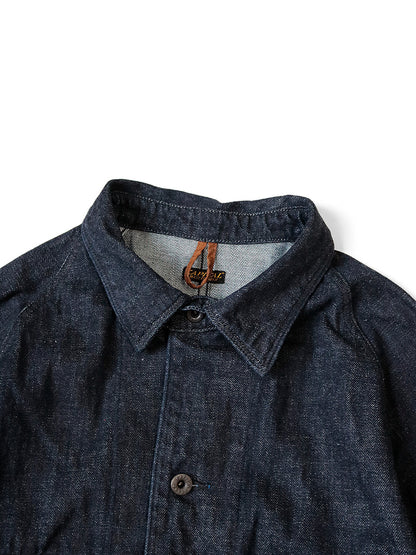 Kapital 12oz Denim Cactus Coverall (Black Thread Version)
