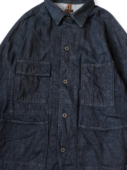 Kapital 12oz Denim Cactus Coverall (Black Thread Version)