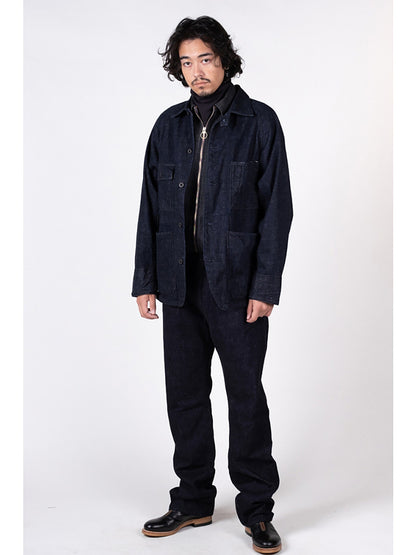 Kapital 12oz Denim Cactus Coverall (Black Thread Version)
