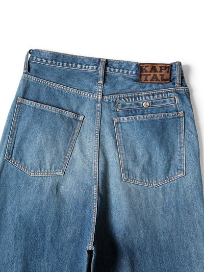 Kapital 14oz Denim Port Baggy Pants